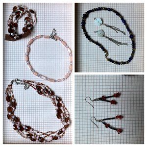 ❉*❃*⚝ 12 COSTUME jewelry pieces ⚝*❃*❉